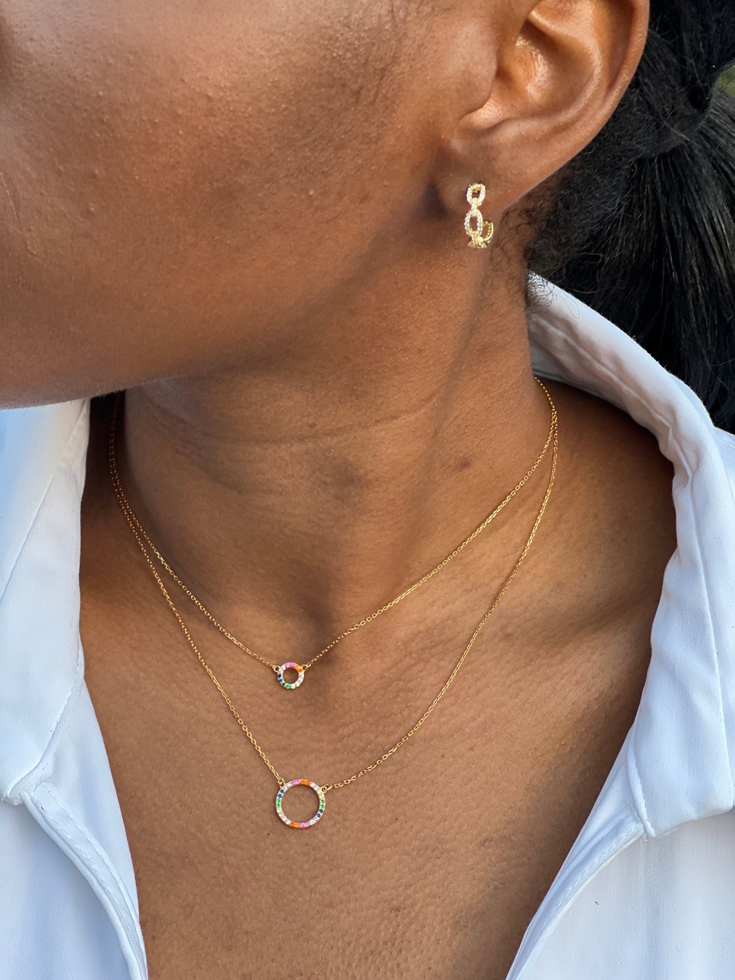 Lia Asymmetric Earrings