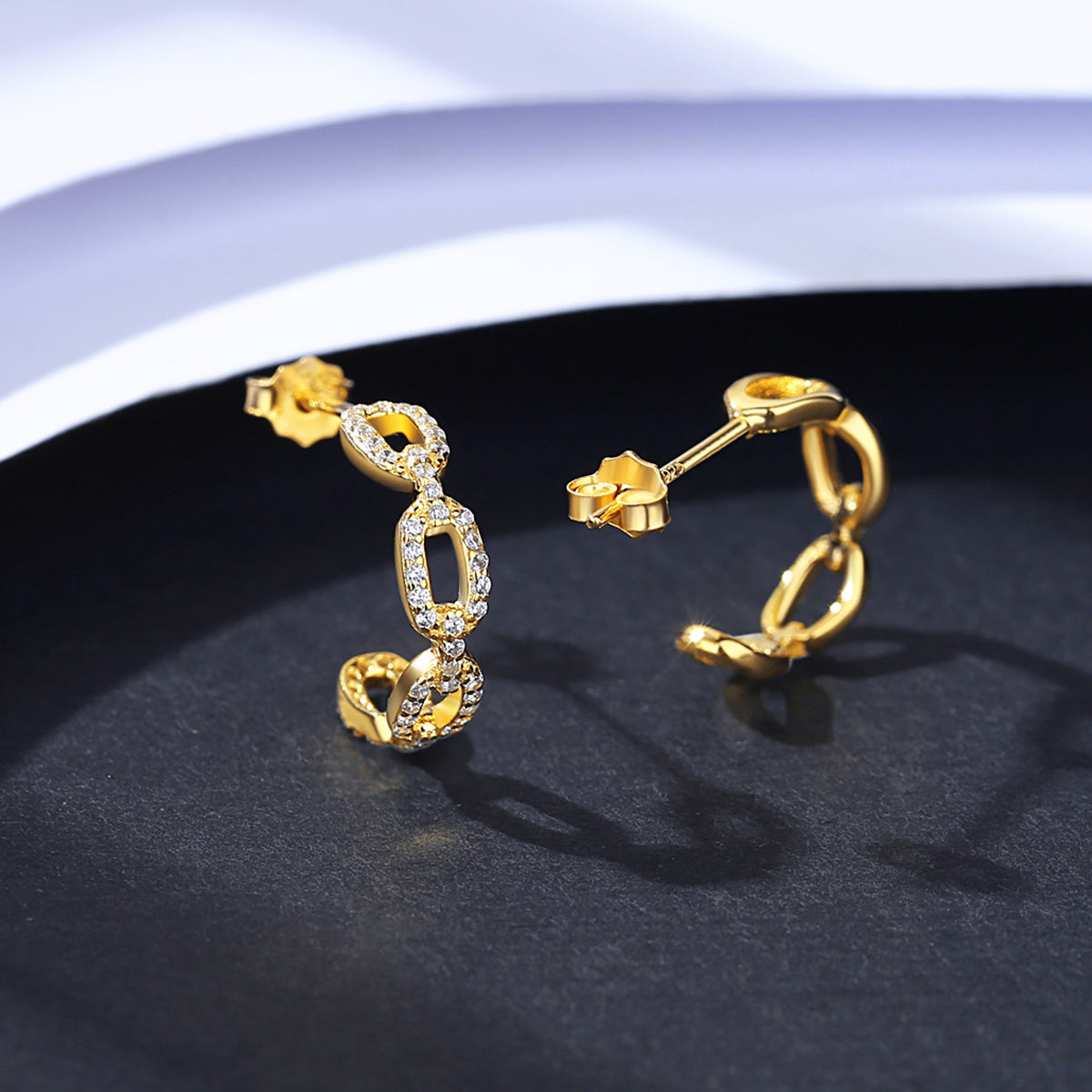 Lia Asymmetric Earrings