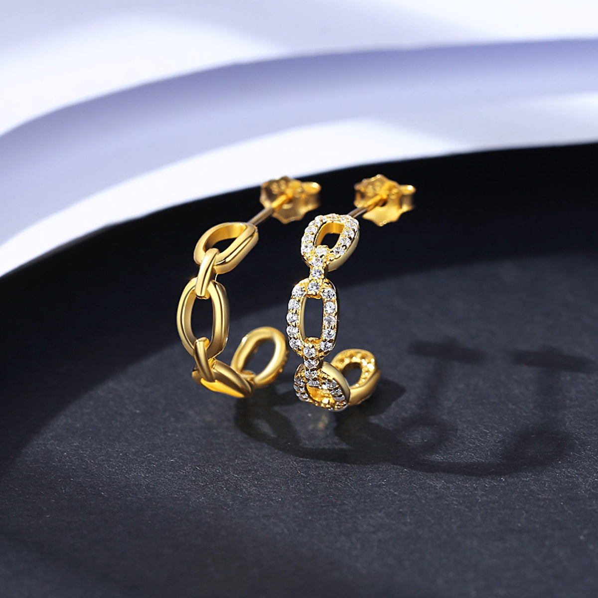 Lia Asymmetric Earrings