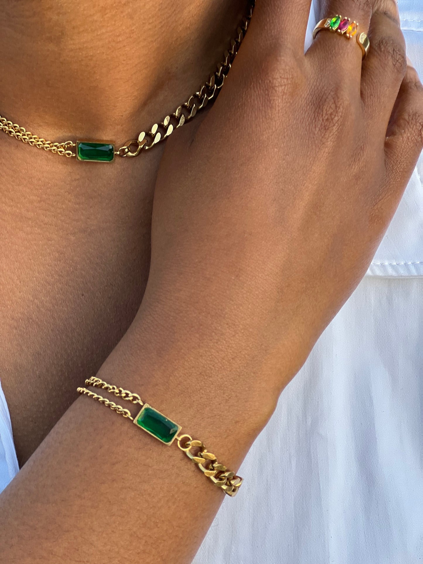 Jasi Emerald Bracelet