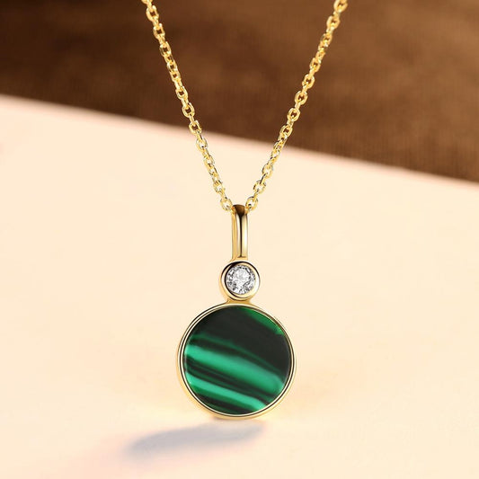 Kali Golden Malachite Necklace