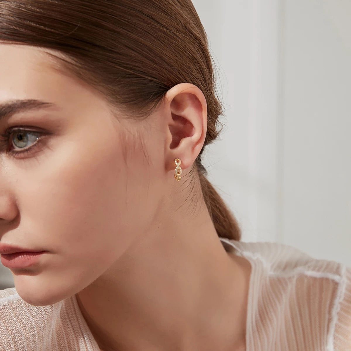 Lia Asymmetric Earrings
