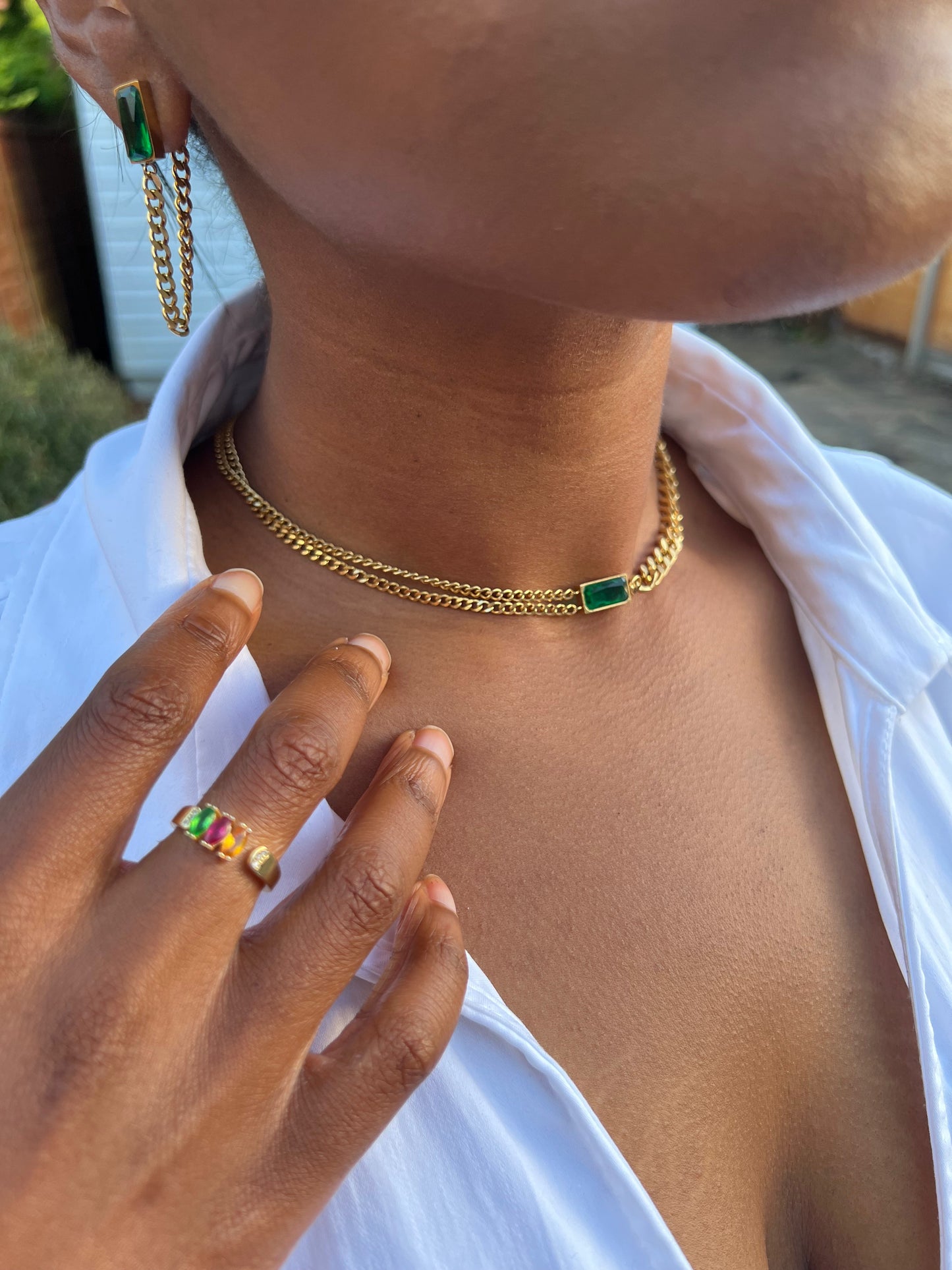 Jasi Emerald Earrings